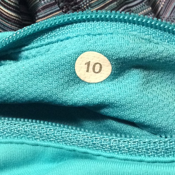 LULULEMON Althetica Blue Multi Cropped Capri - Picture 7 of 7